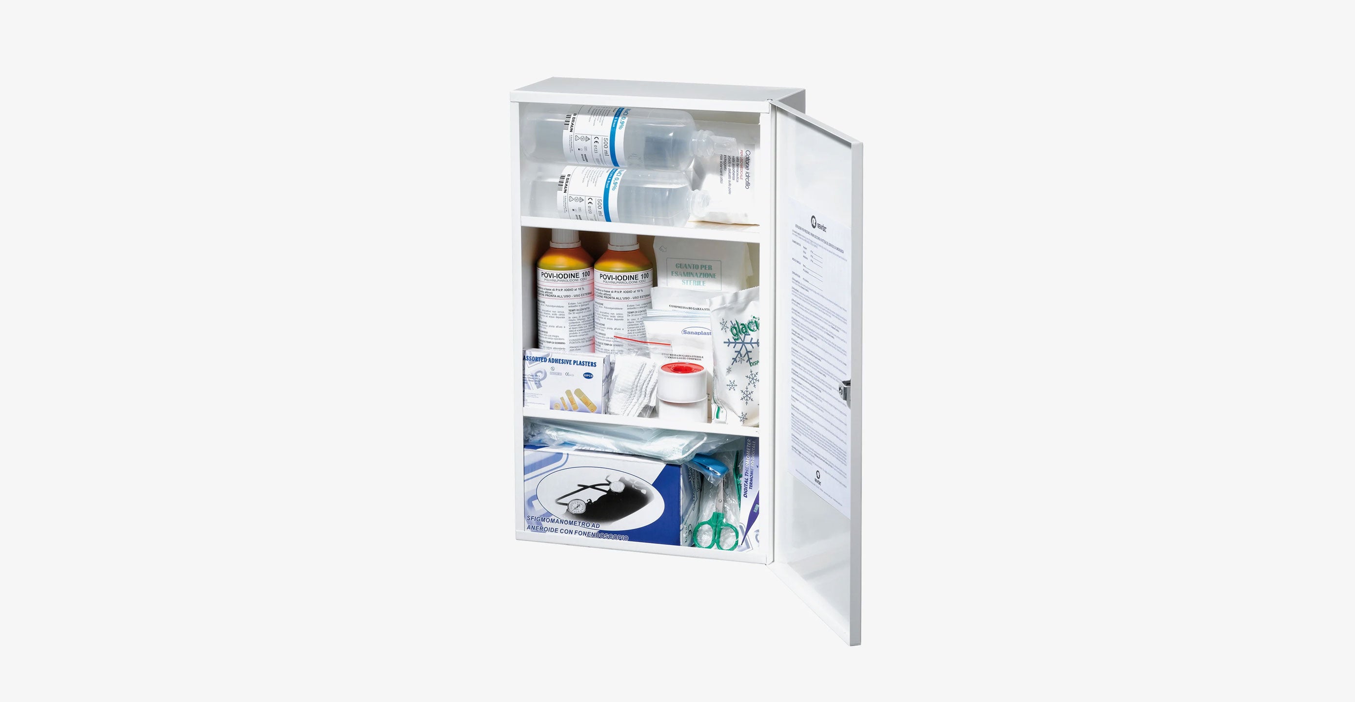 First aid cabinets