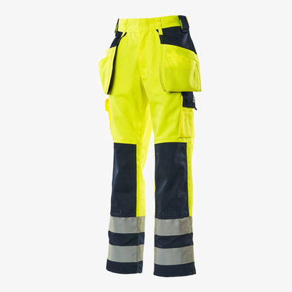 MASCOT SAFE COMPETE 09131 High visibility bib and brace, additional pockets