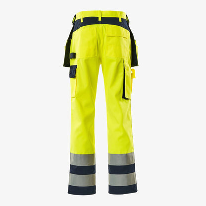 MASCOT SAFE COMPETE 09131 High visibility bib and brace, additional pockets