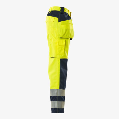 MASCOT SAFE COMPETE 09131 High visibility bib and brace, additional pockets