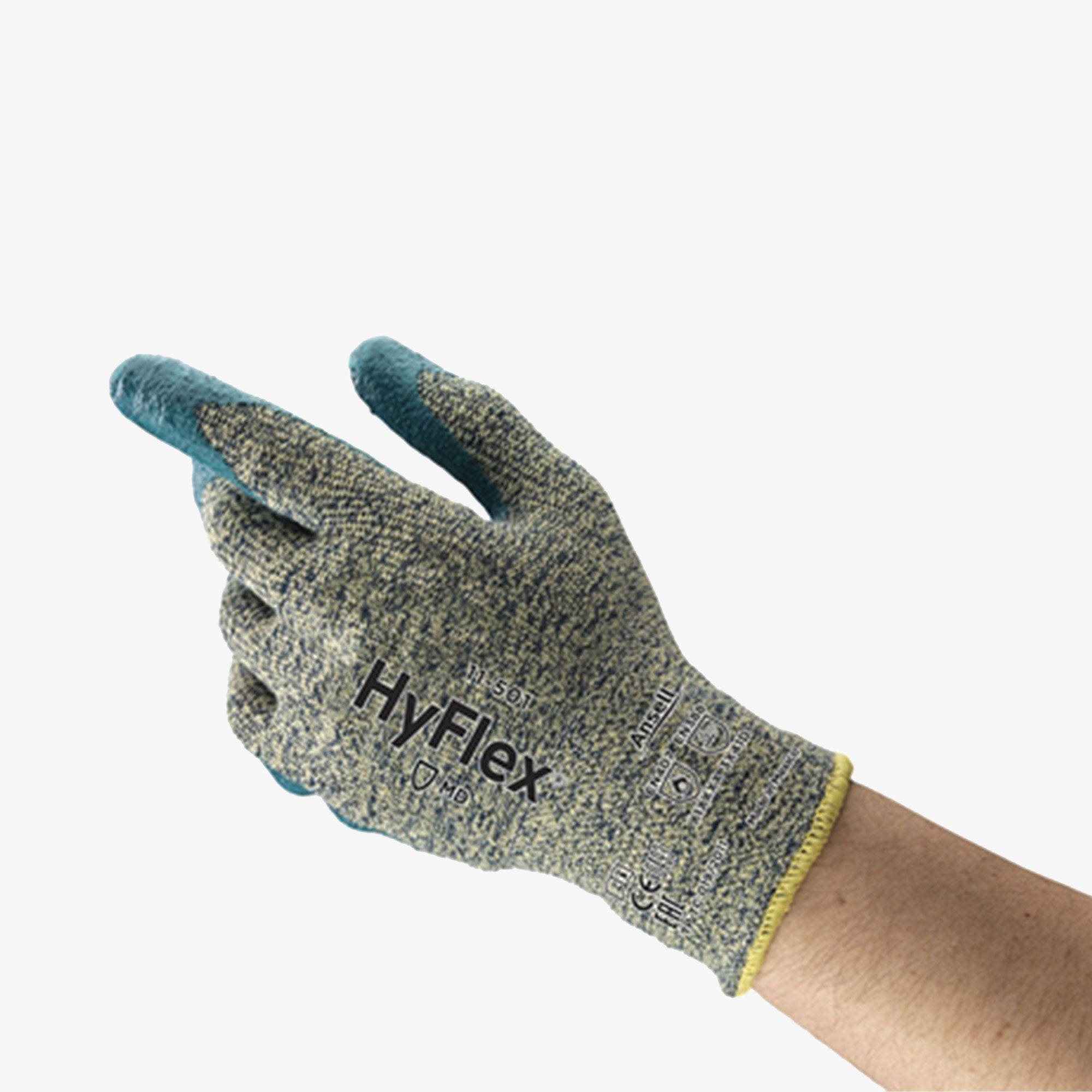 ANSELL HyFlex 11-501 Protective gloves package - 12 pairs