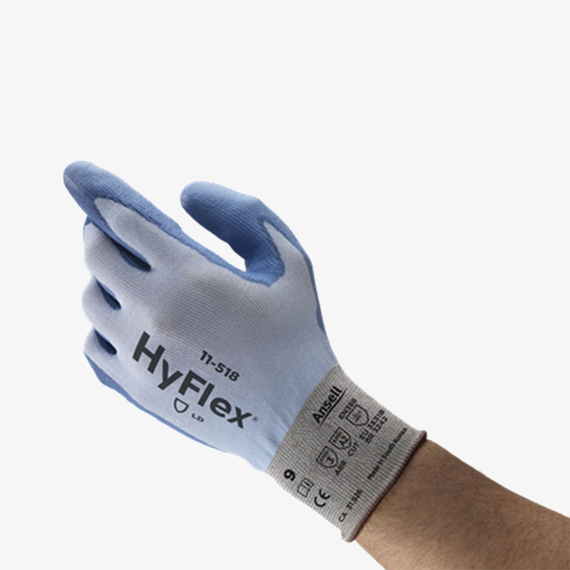 ANSELL HyFlex 11-518 Protective gloves package - 12 pairs