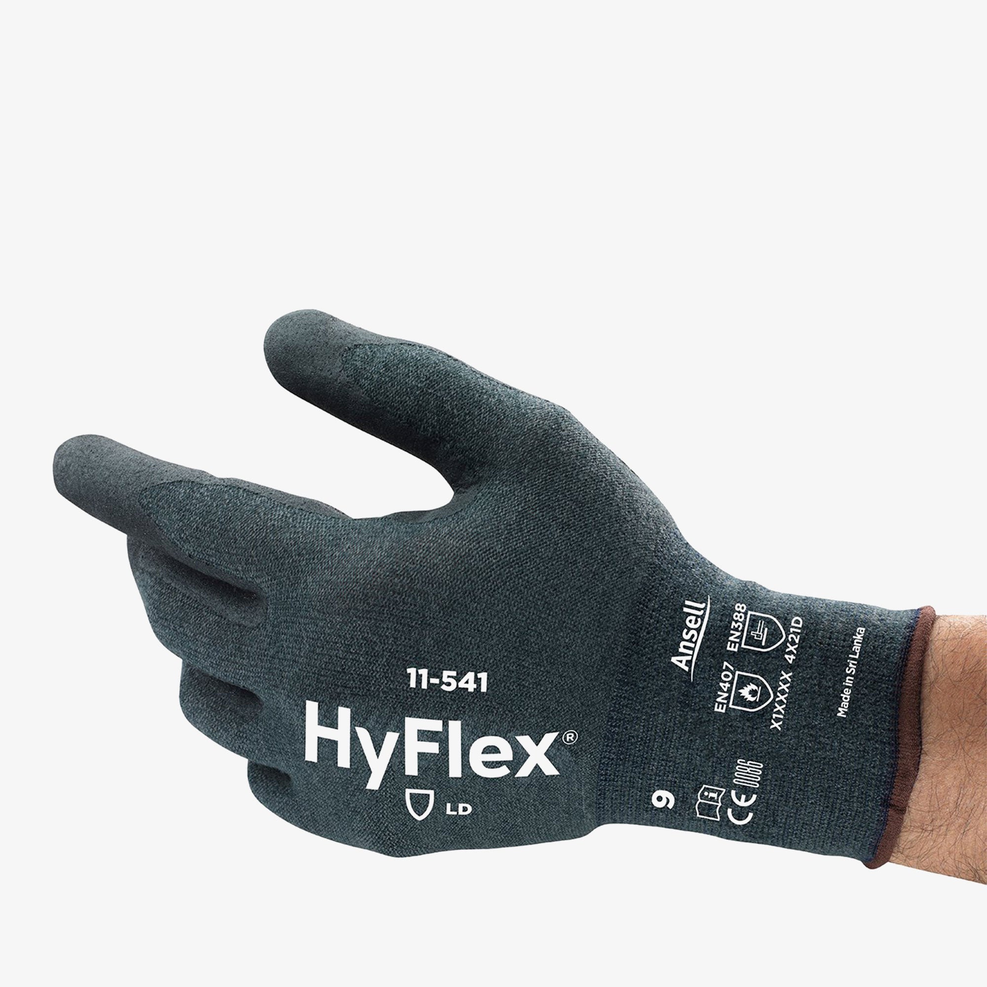 ANSELL HyFlex 11-541 Protective gloves package - 12 pairs