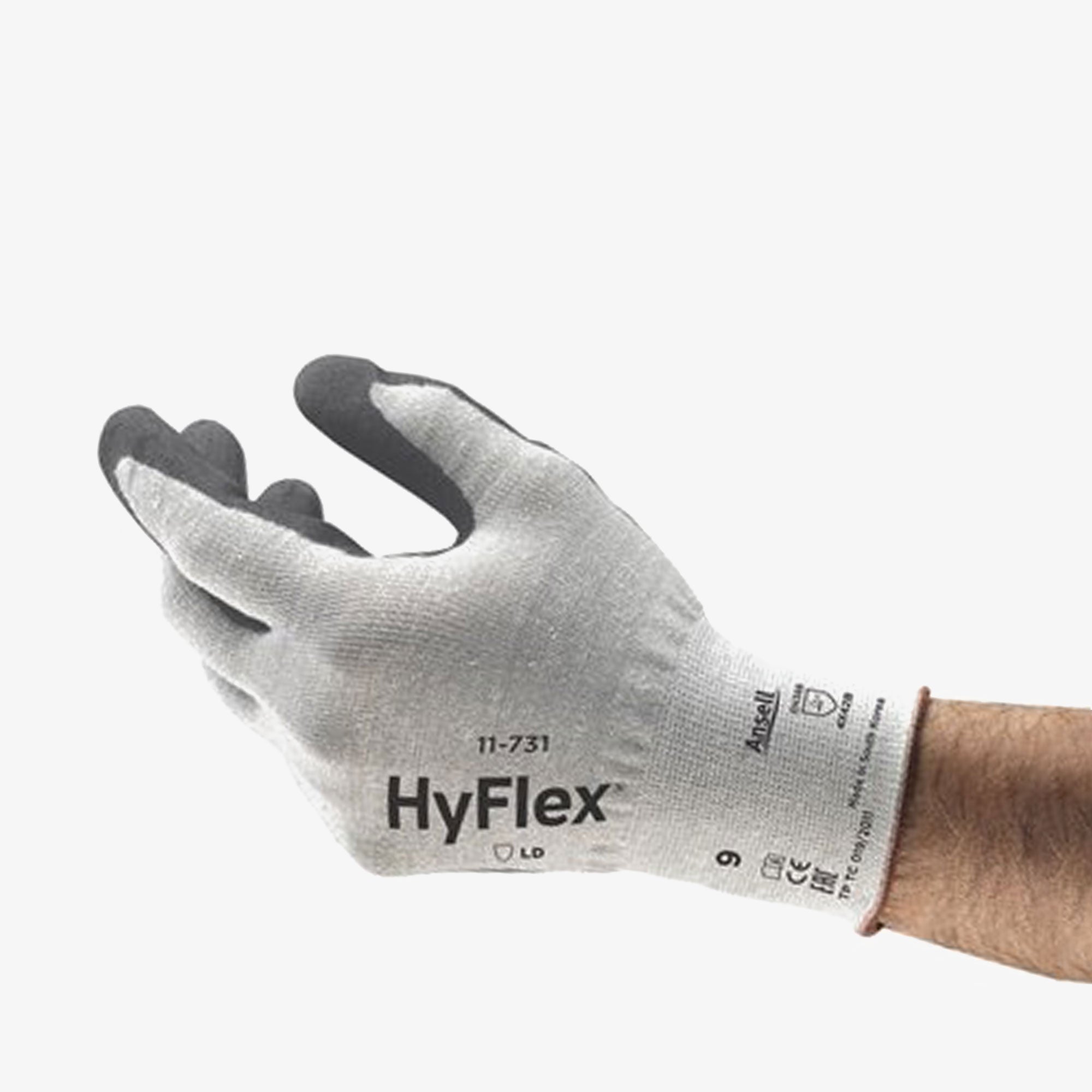 ANSELL HyFlex 11-731 Protective gloves package - 12 pairs