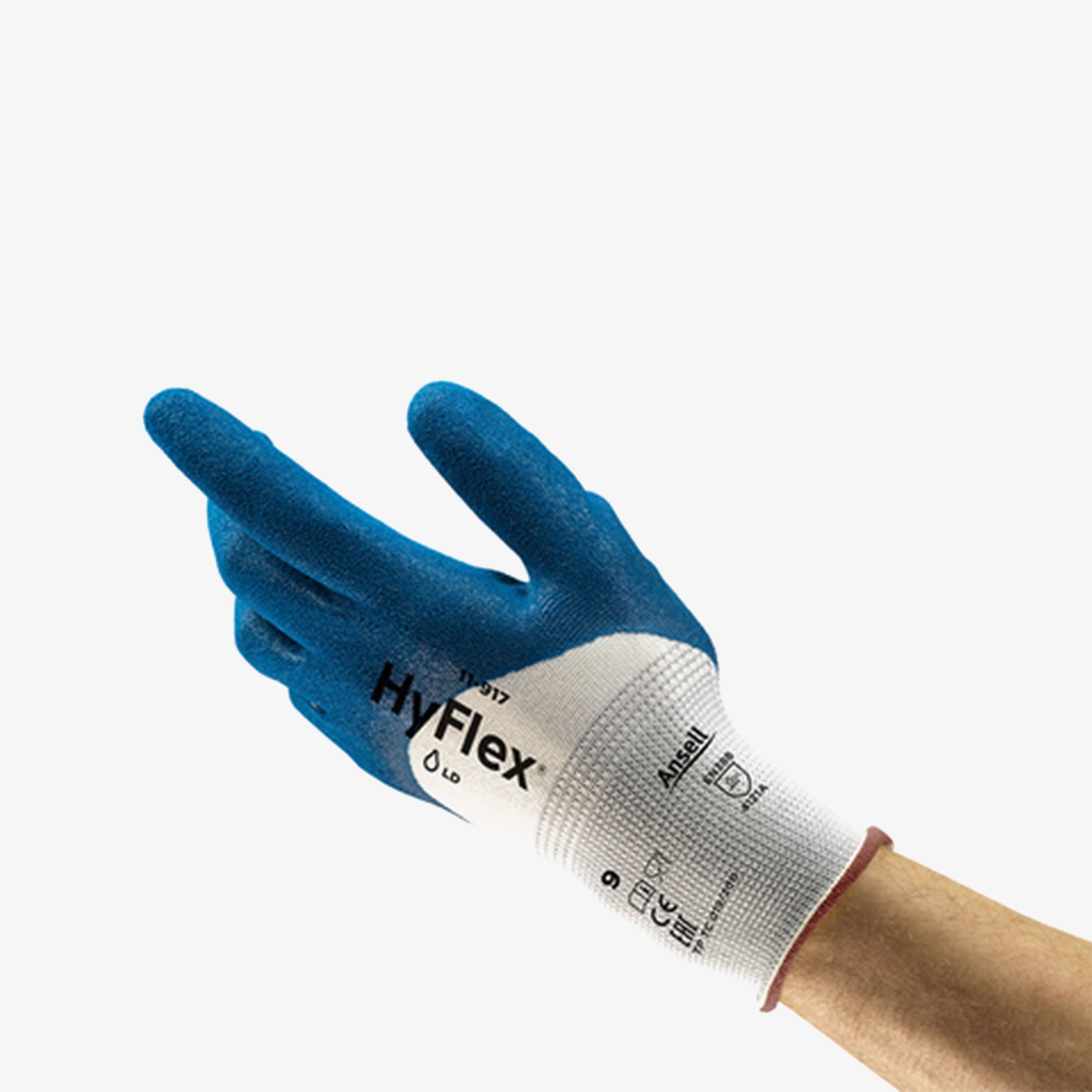 ANSELL HyFlex 11-917 Protective gloves package - 12 pairs