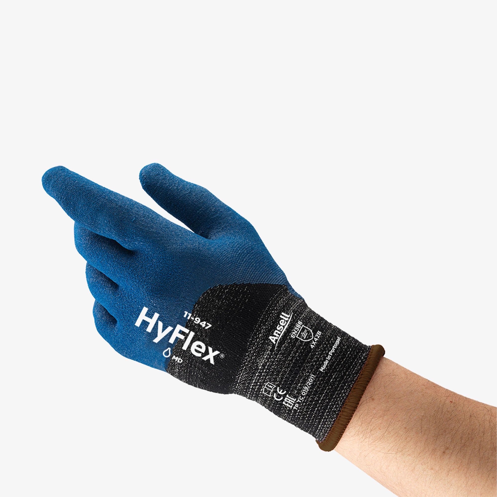 ANSELL HyFlex 11-947 Protective gloves package - 12 pairs