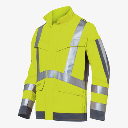 KÜBLER PROTECTIQ HIGH VIS 1395-8430 ARC 2 PSA 3 Antistatic Weather work jacket high visibility