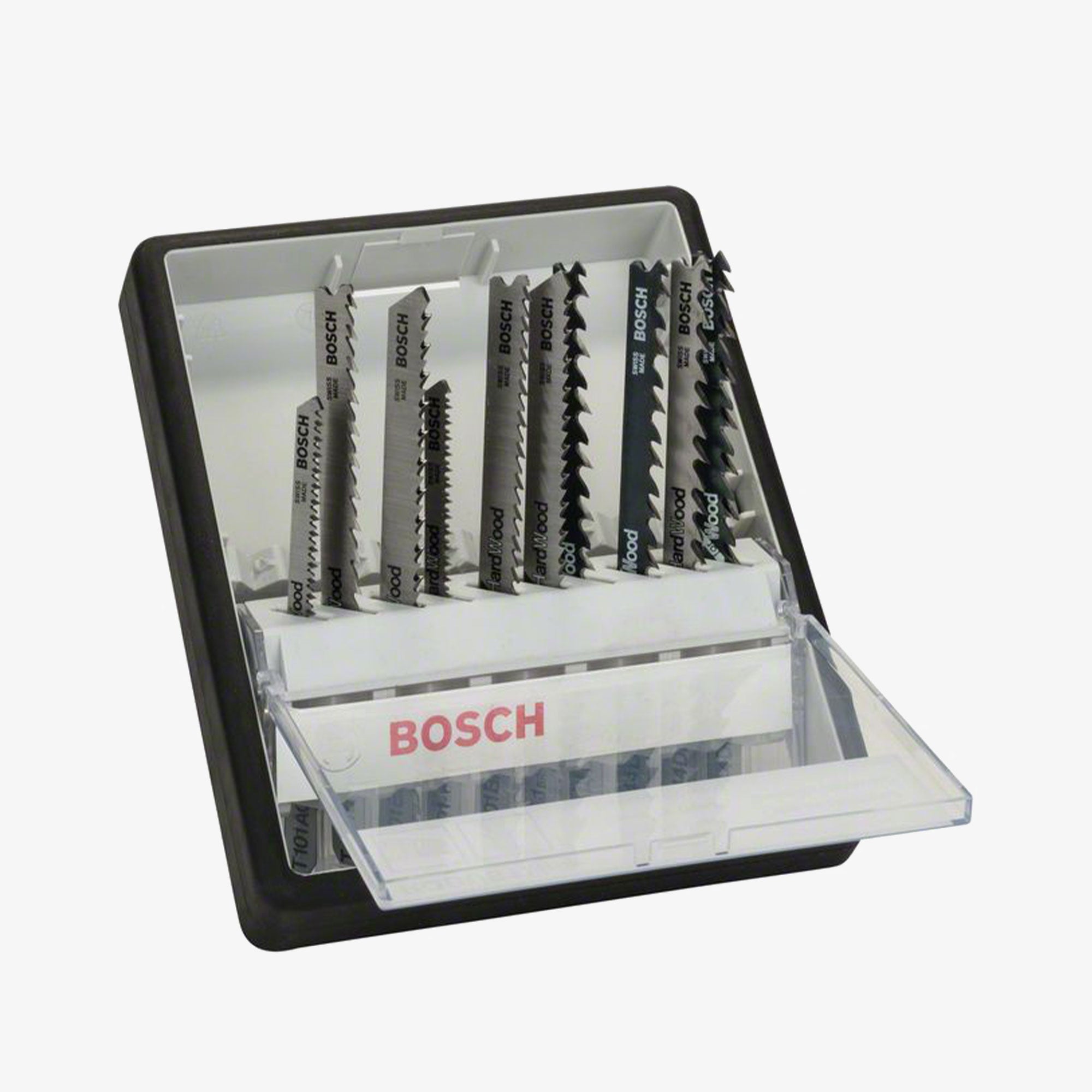 BOSCH 2607010540 Set of 10 jigsaw blades Robust Line with T-mount, wood