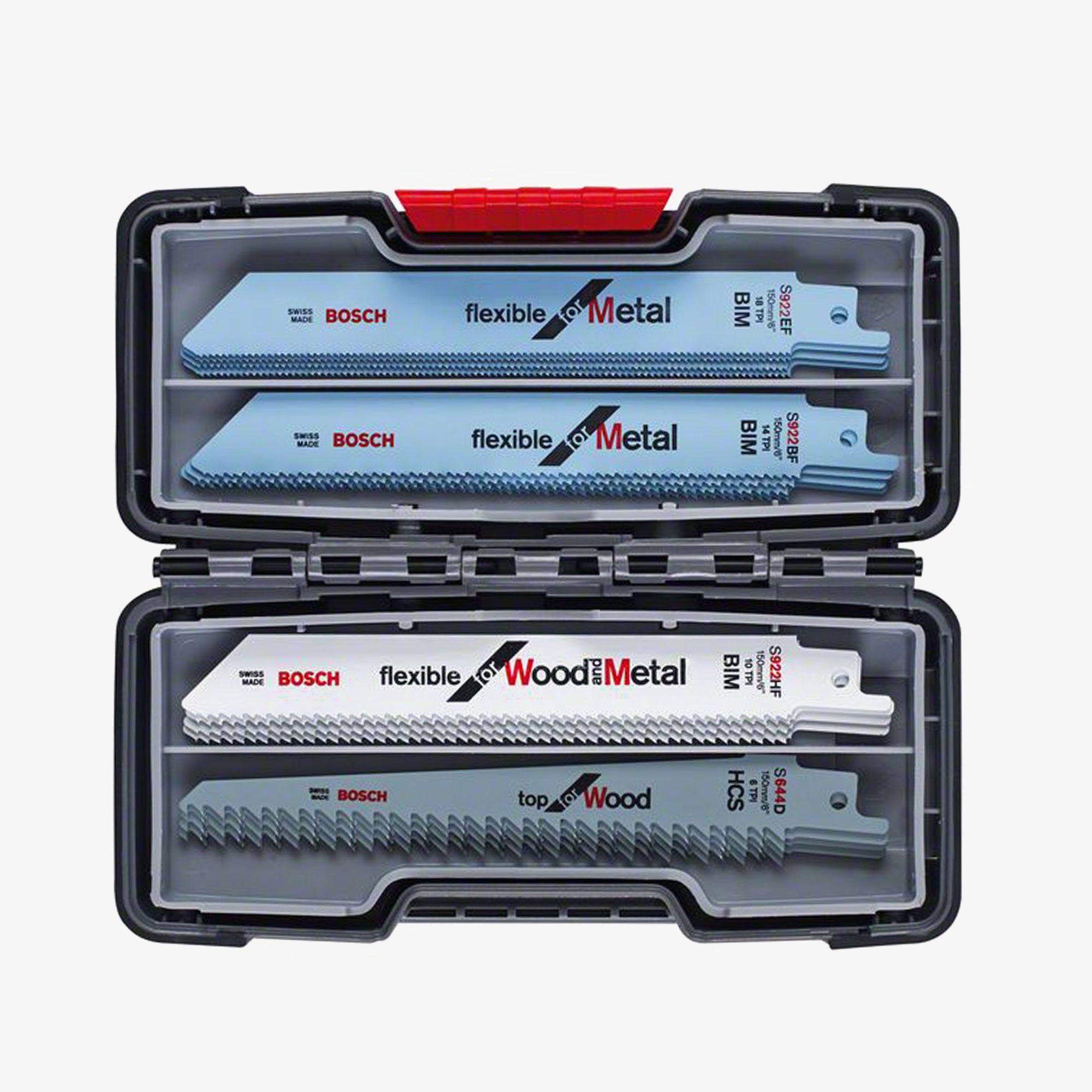 BOSCH 2607010902 20-piece reciprocating saw blade set Wood and Metal