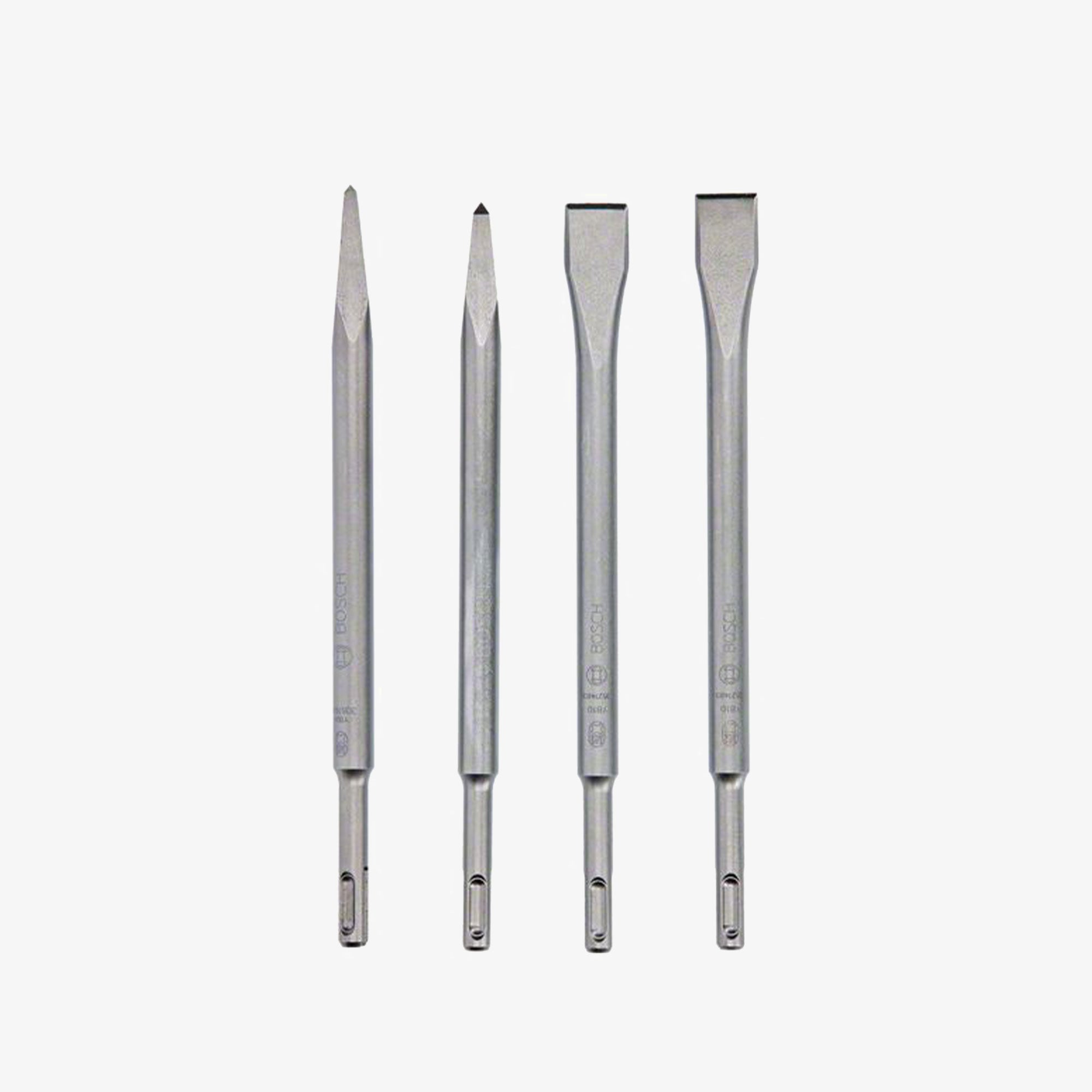 BOSCH 2607017516 Chisel set SDS plus, 4-piece