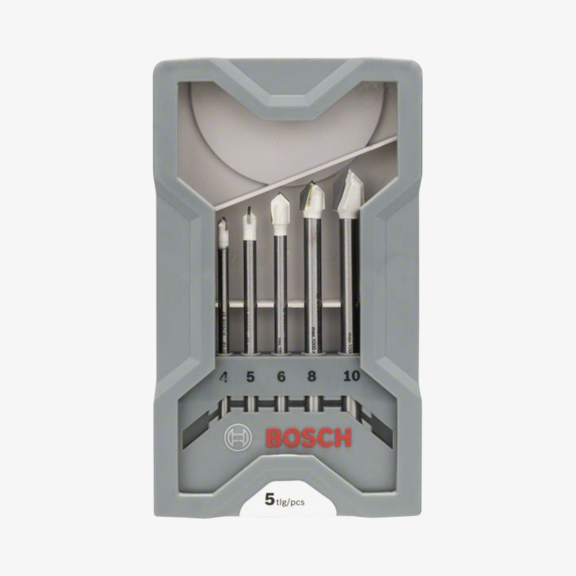 BOSCH 2608587169 Set of 5 drill bits for tiles CYL-9 Ceramic, 4 – 10 mm