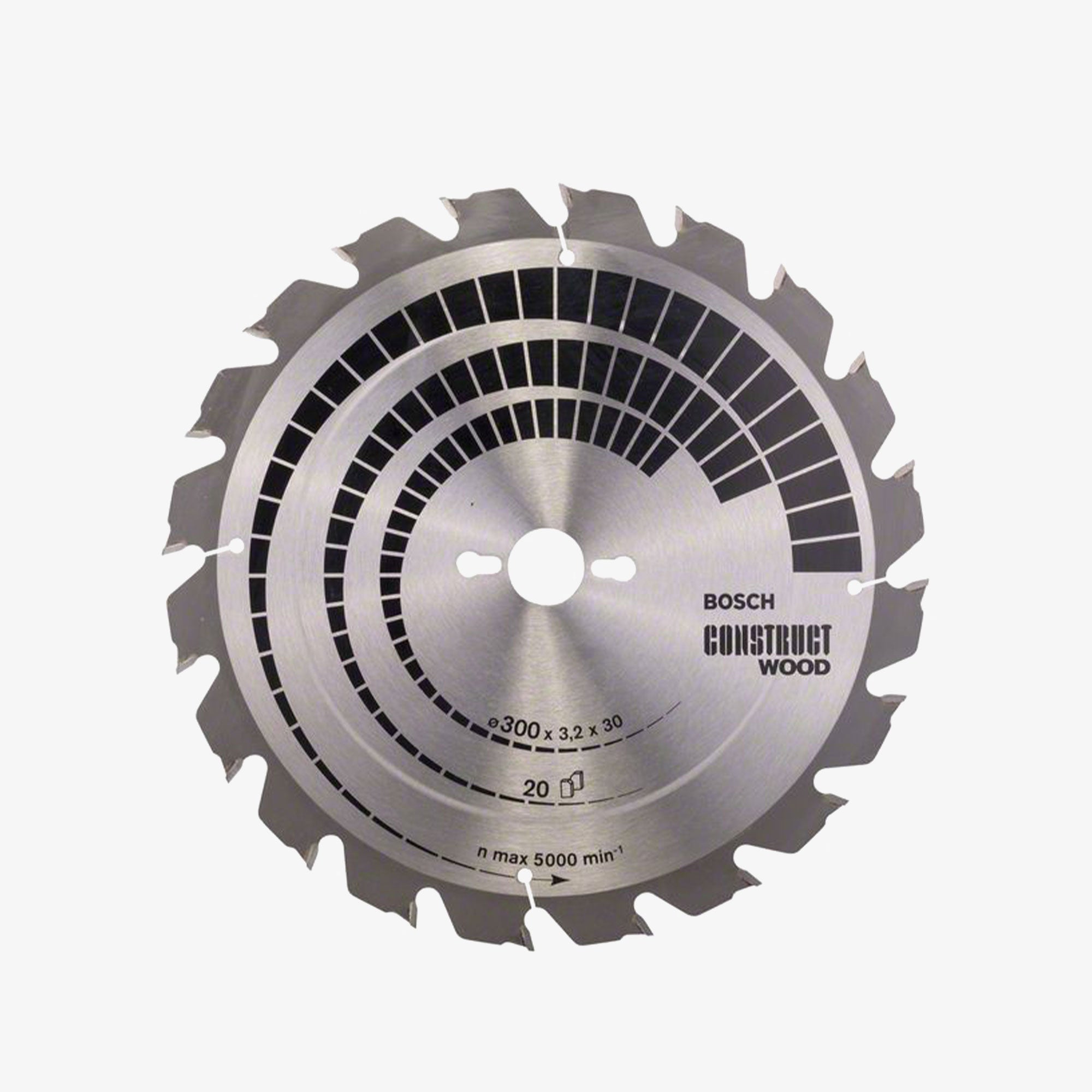 BOSCH 2608640690 Circular saw blade Construct Wood for table saws 300 mm