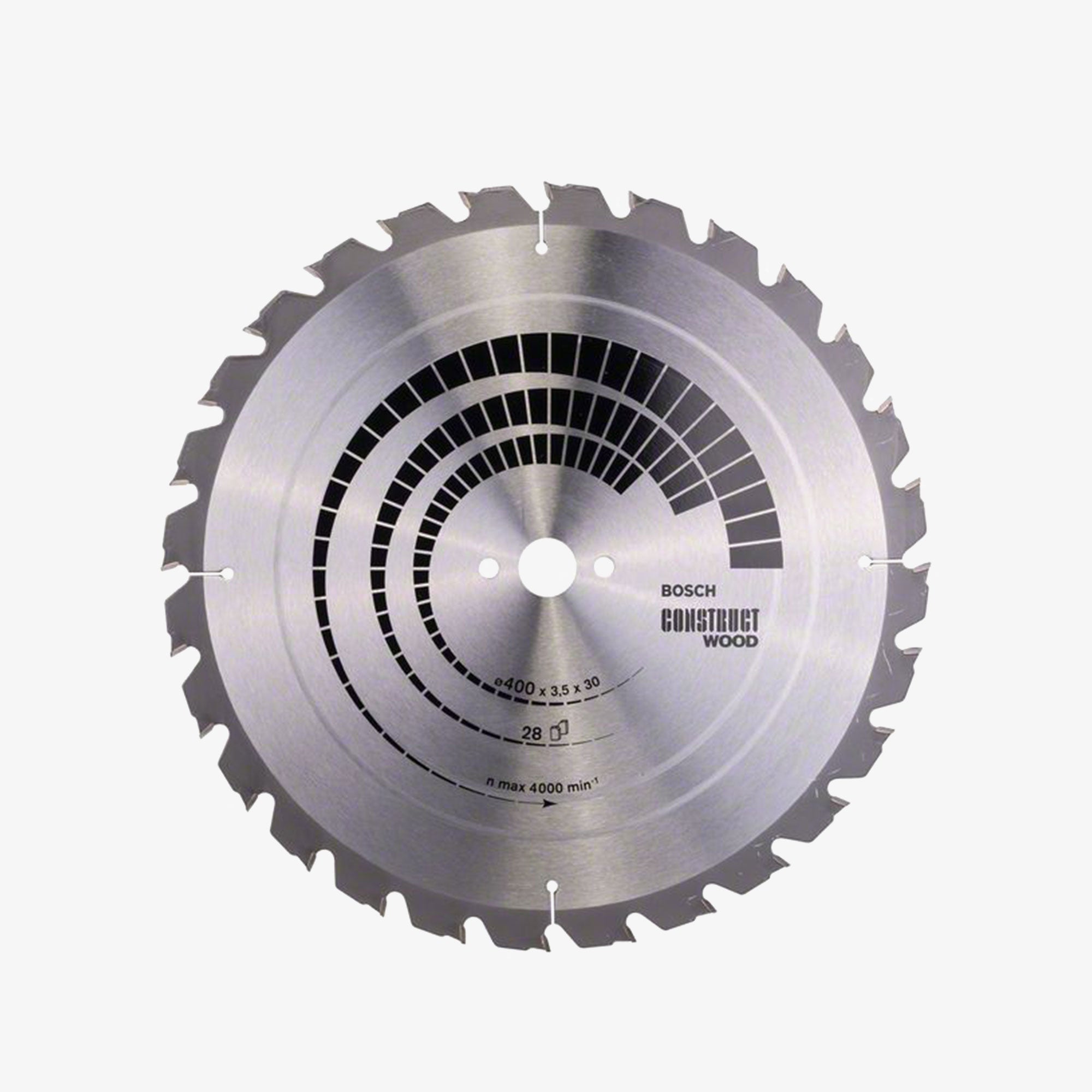 BOSCH 2608640693 Circular saw blade Construct Wood for table saws 400 mm