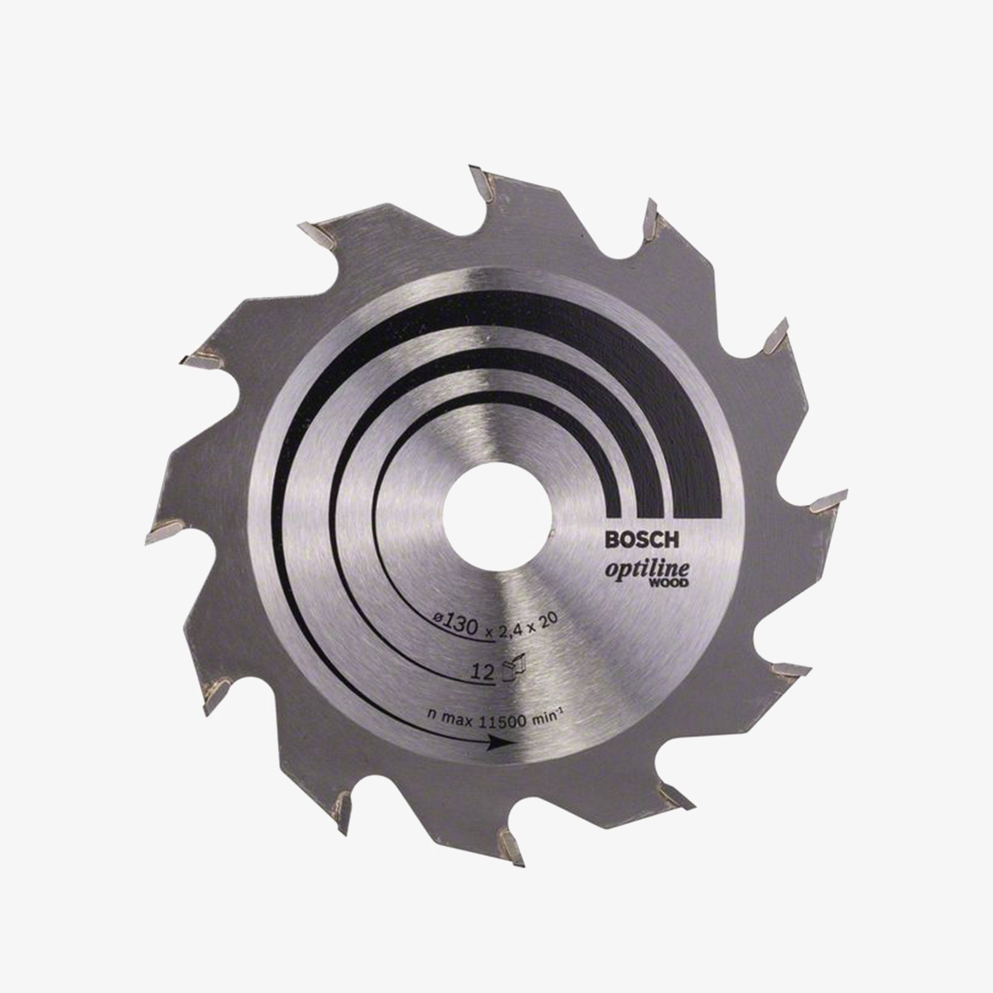 BOSCH 2608641167 Circular saw blade Optiline Wood 130 mm