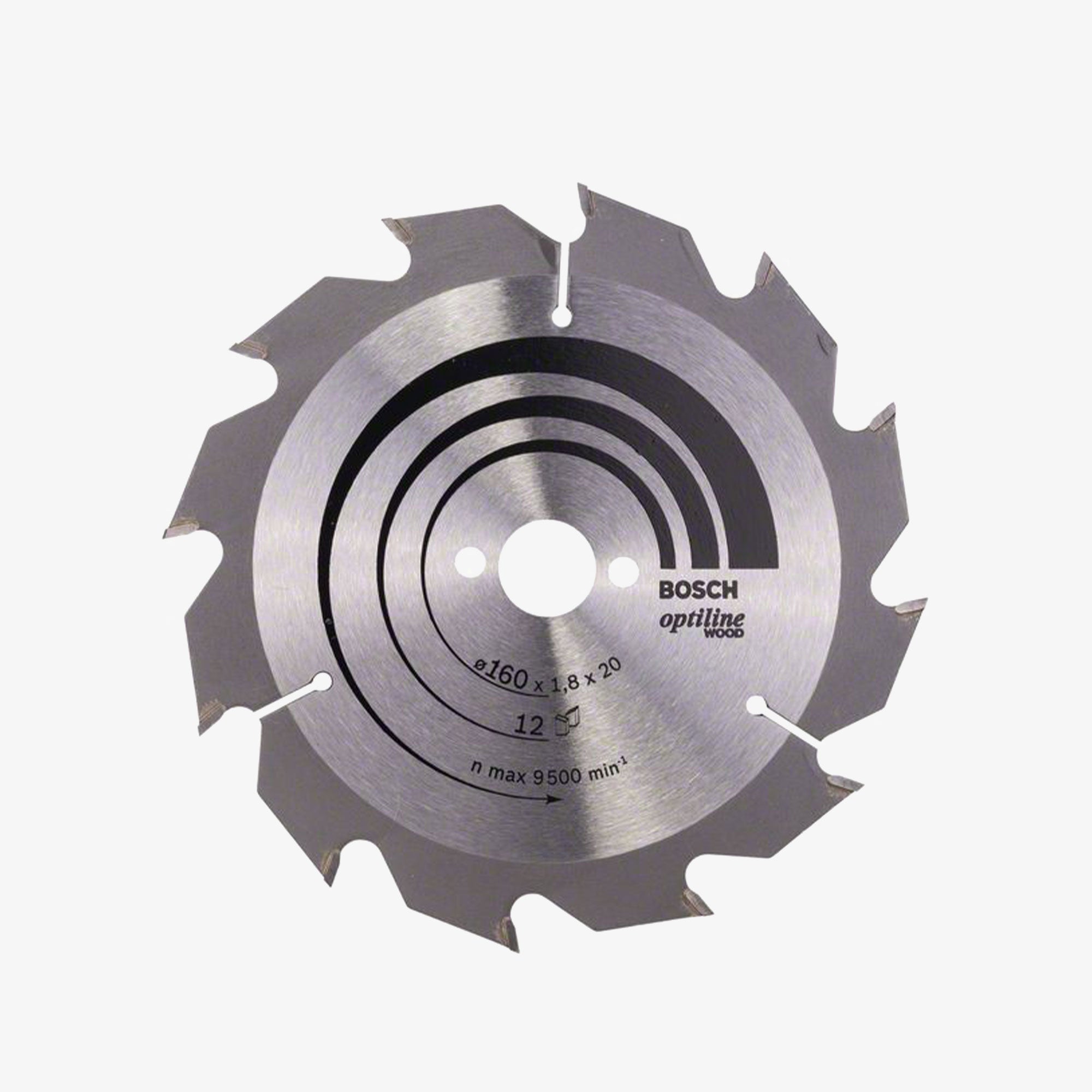 BOSCH 2608641170 Circular saw blade Optiline Wood 160mm