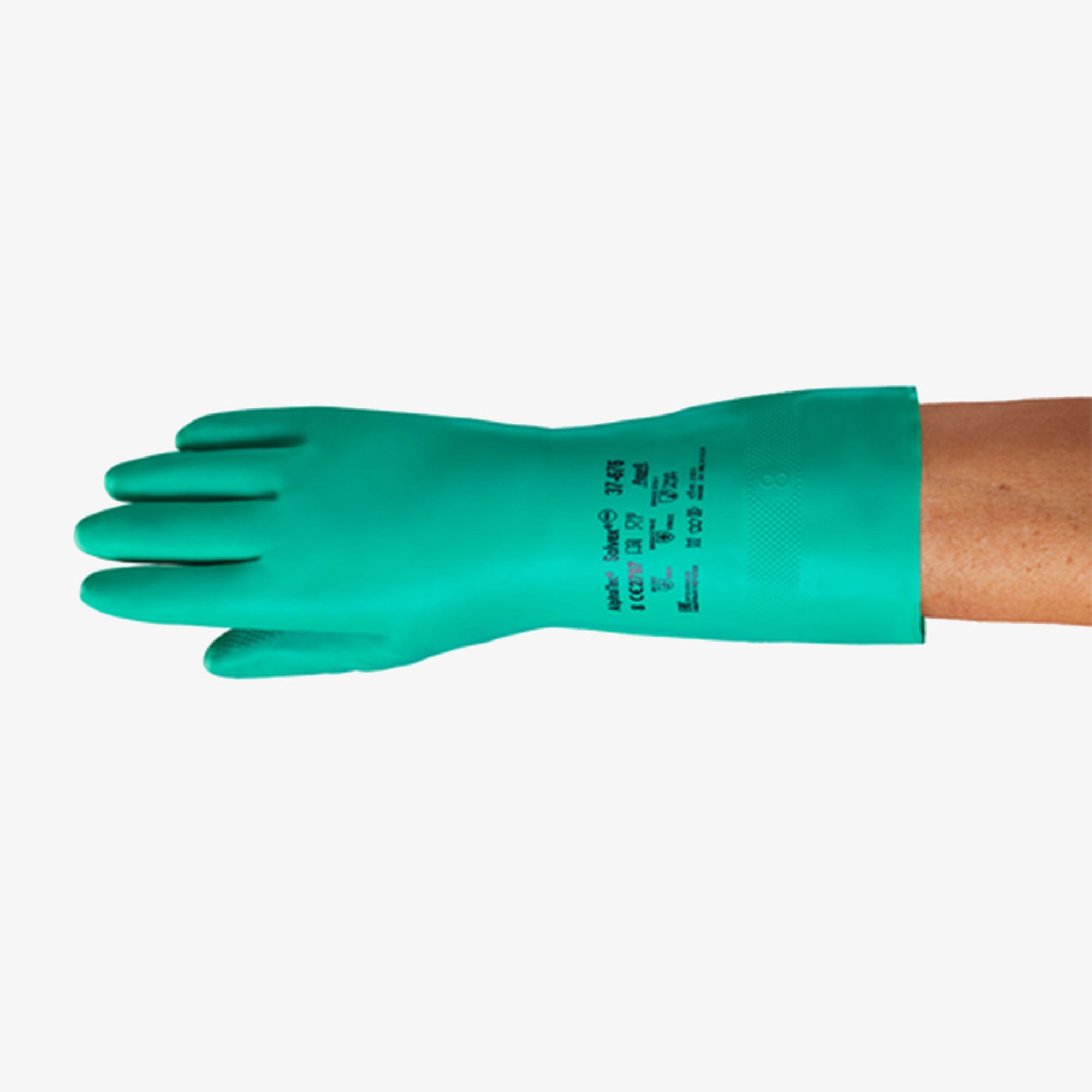 ANSELL Solvex 37-676 Nitrile gloves package - 12 pairs