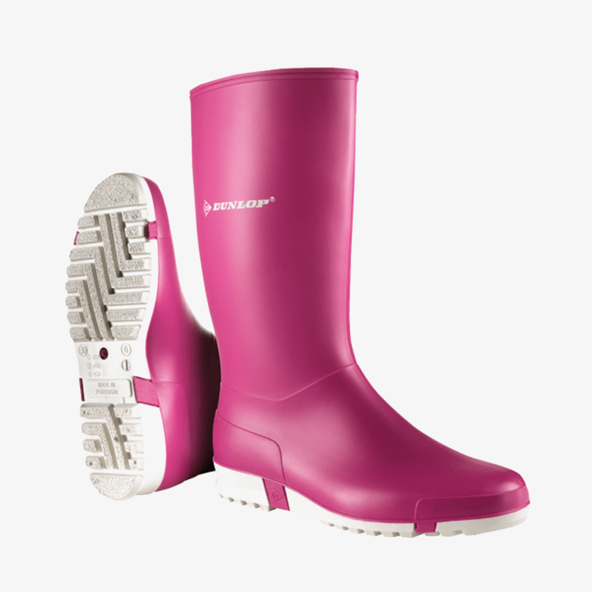 DUNLOP K272111 Sport Pink protective work boots PVC