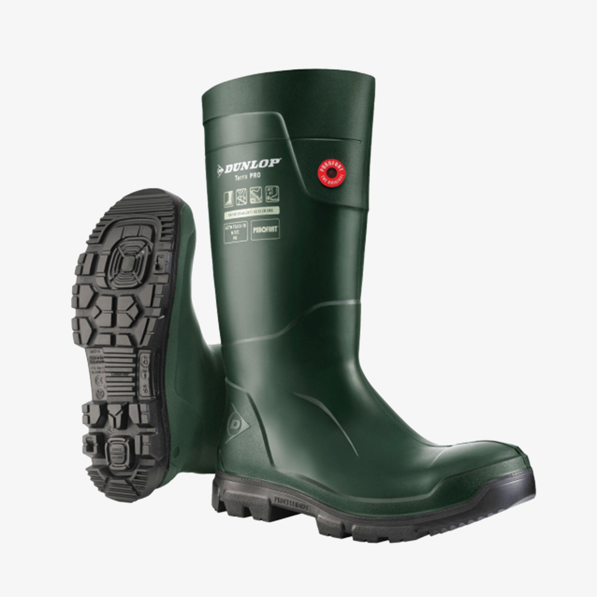 DUNLOP LJ2KL01 Terrapro Green black protective work boots