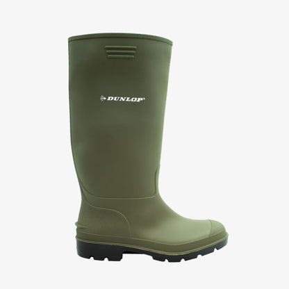 DUNLOP Pricemastor 380VP Green protective work boots PVC