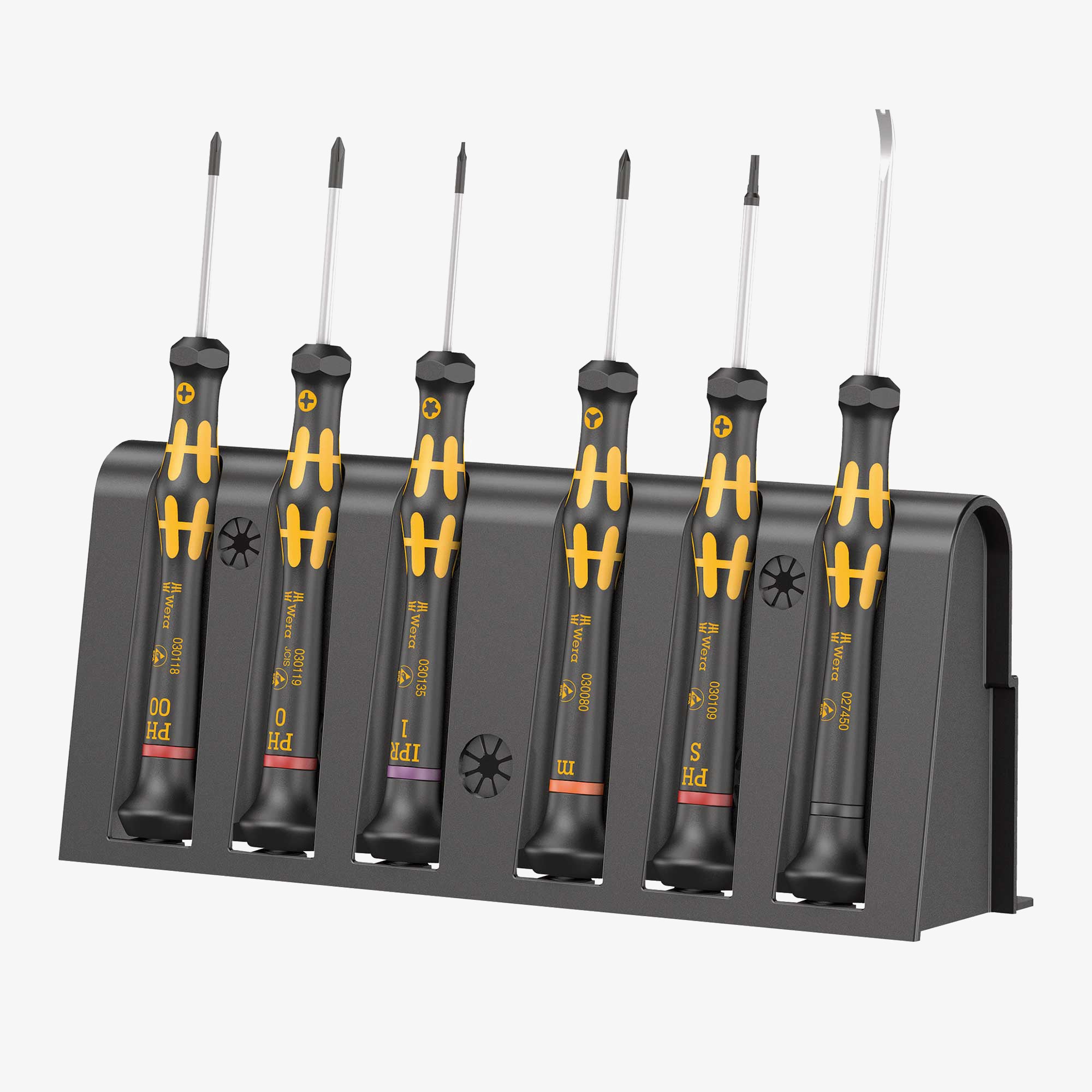 WERA Kraftform Micro 6 ESD Set 1 for cell phone repair