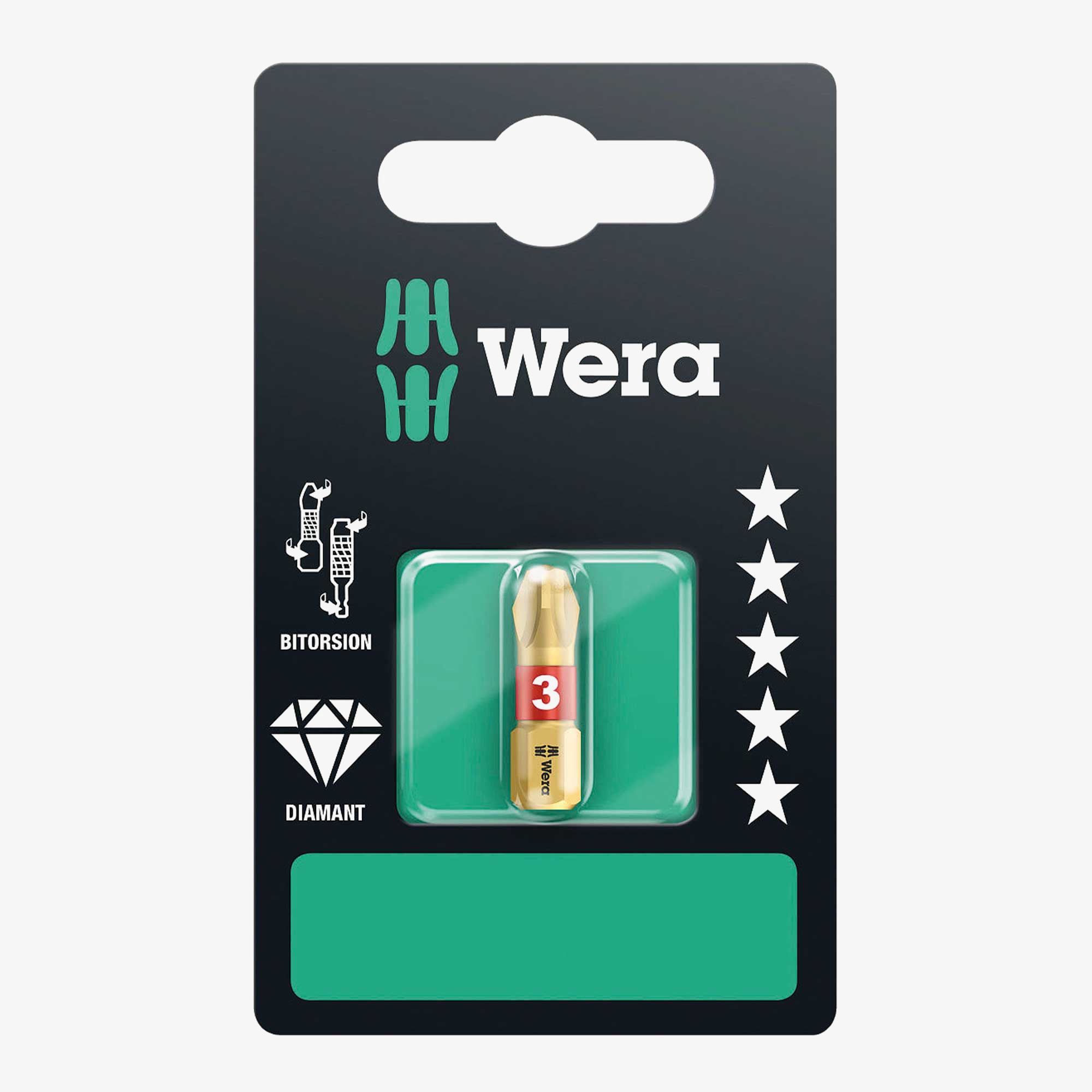 WERA 851-1 BDC PH 3 x 25 mm SB