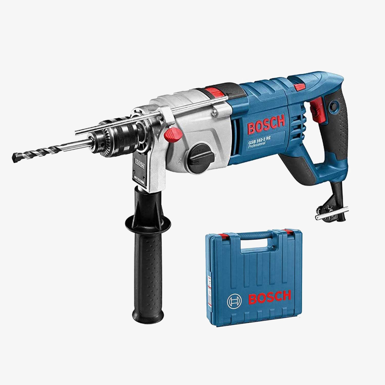 BOSCH 06011A2190 GSB 18-2 RE Impact drill in case