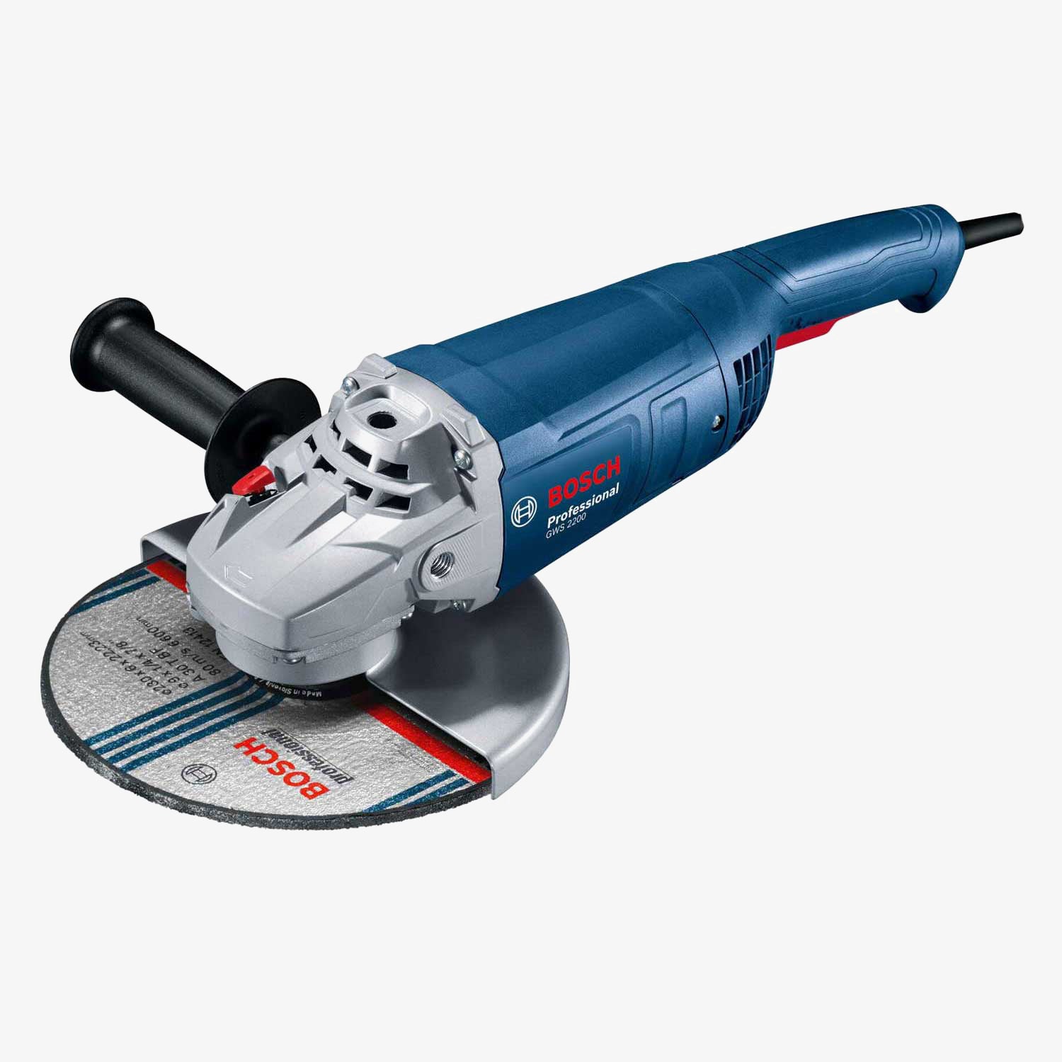 BOSCH 06018C1320 GWS 2200-230 Large angle grinder, soft start