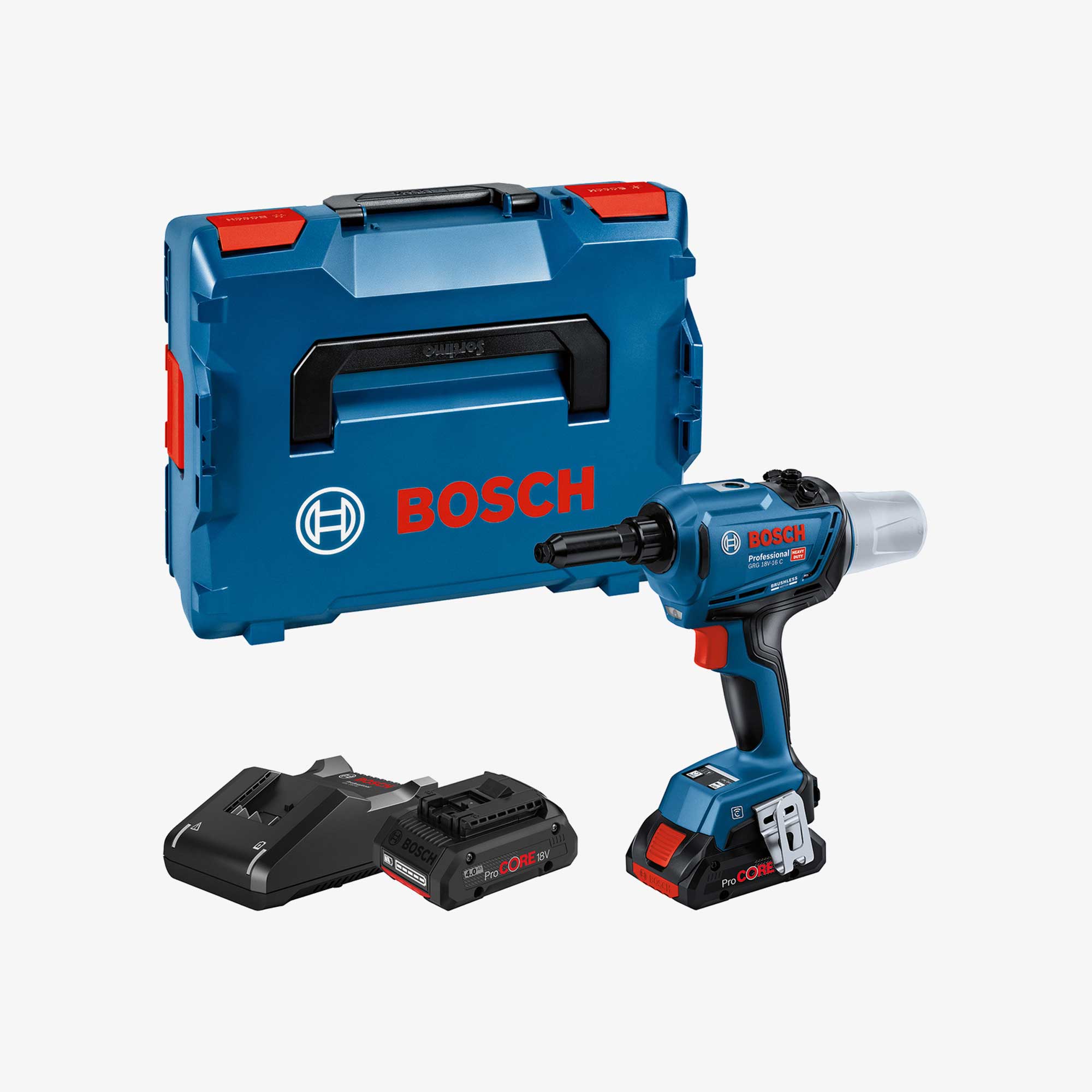 BOSCH 06019K5001 GRG 18V-16 C Cordless rivet gun