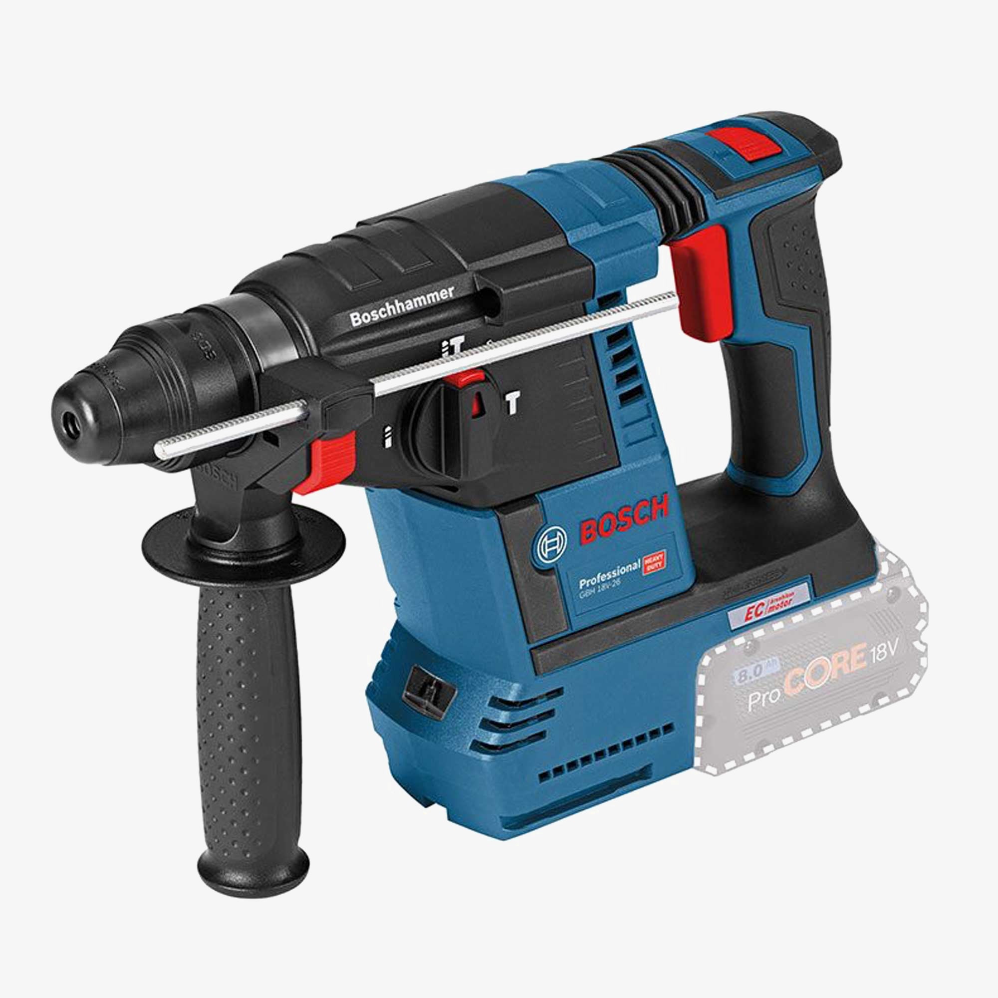 BOSCH 0611909000 GBH 18V-26 Cordless hammer drill with SDS plus system