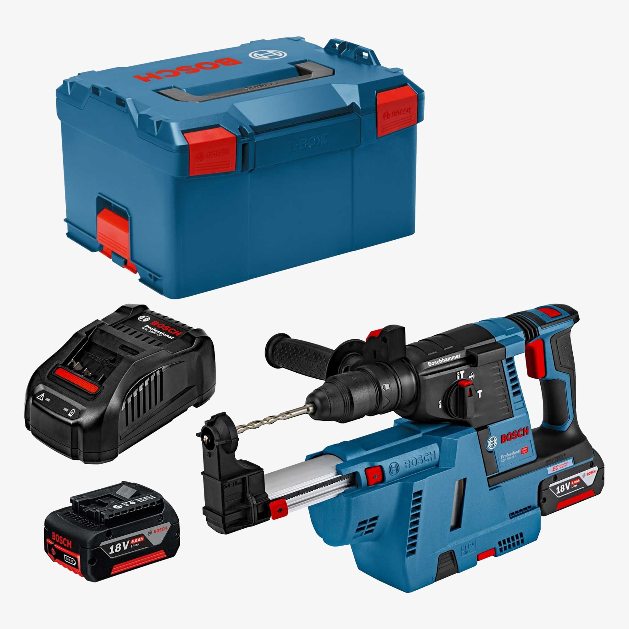 BOSCH 061191000G GBH 18V-26 F Cordless hammer drill with SDS plus system