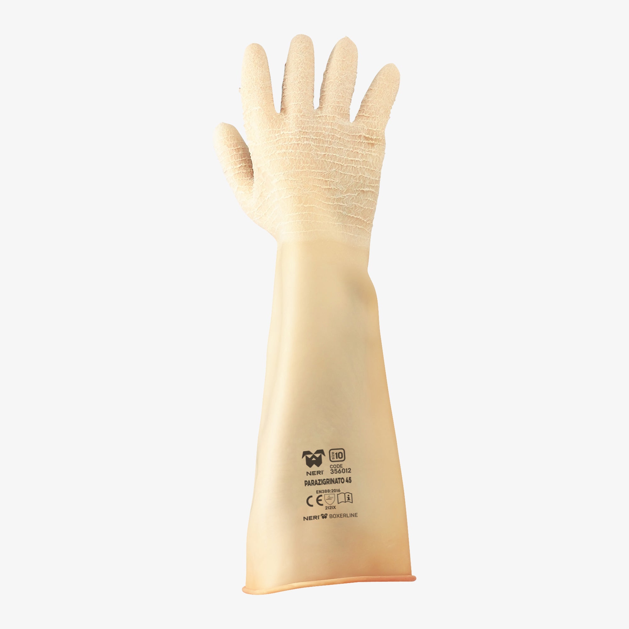 NERI Parazigrinato sandblasting gloves 60 cm