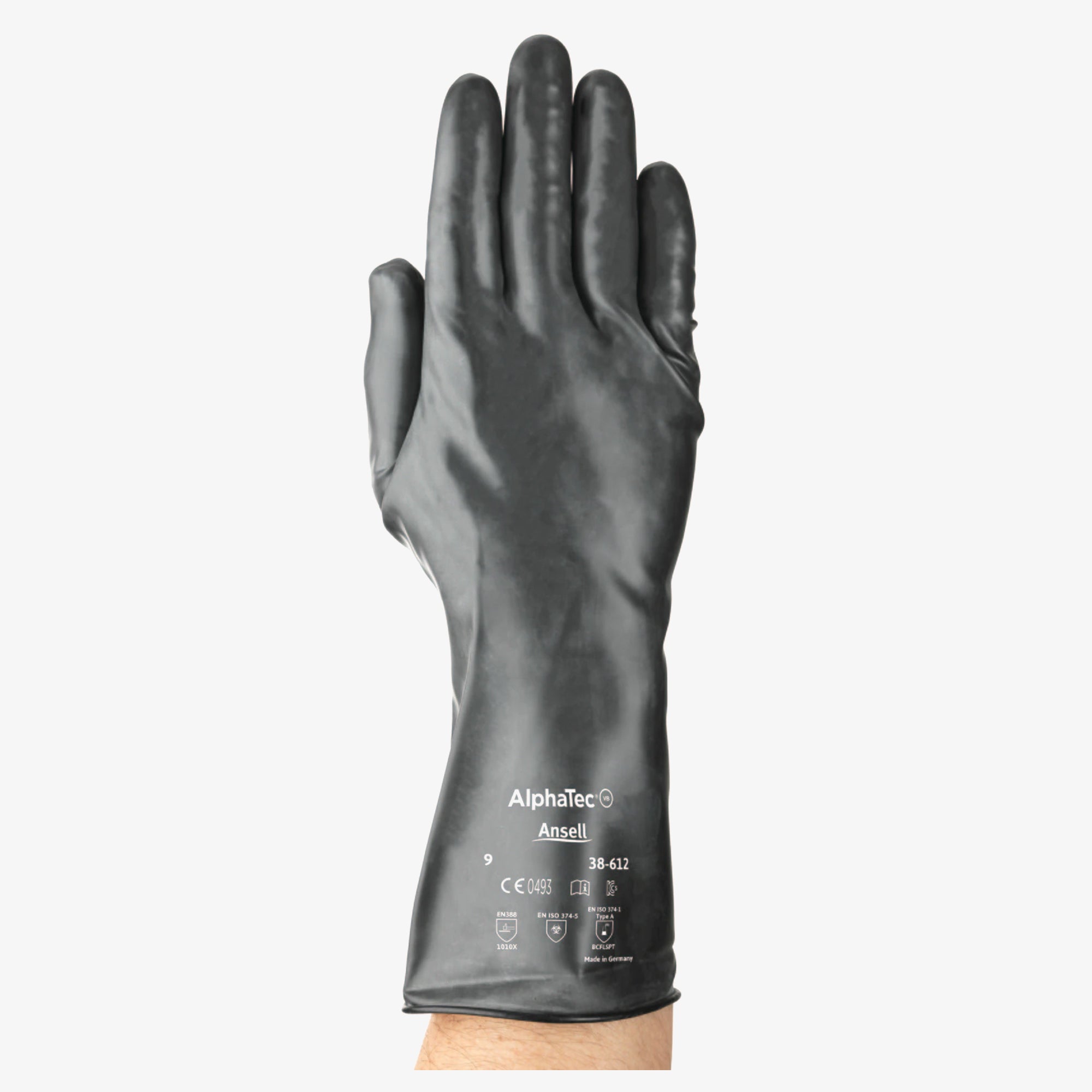 ANSELL AlphaTec 38-612 Butyl chemical gloves