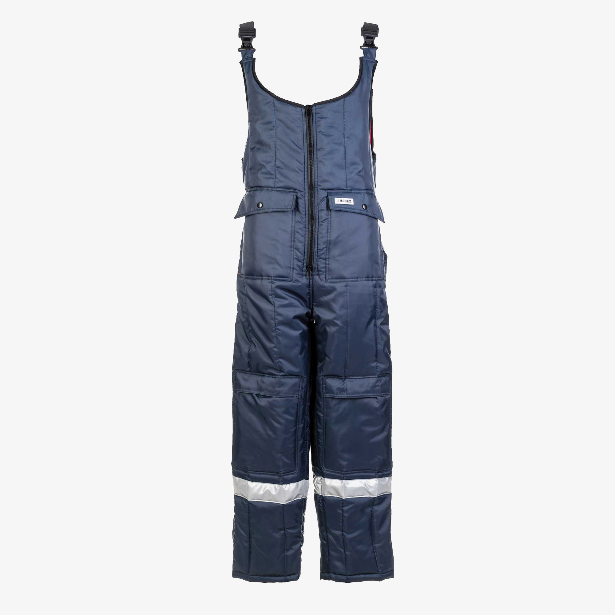 PLANAM Cold Storage suspender pants for frozen food